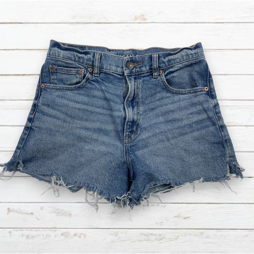 American Eagle Highest Rise 90s Boyfriend Short Denim Shorts Size 8
